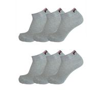 Fila 6 Paire Chaussettes Quart Baskets Unisexe 35-46 - Plusieurs Couleur