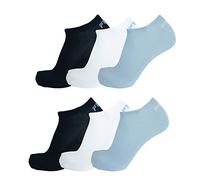 FILA 6 paires de chaussettes invisible sneaker socks unisexes 35-46 - plusieurs couleurs: Color: Sky | Size: 35-38