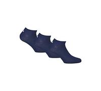 Fila 9 paire chaussettes, invisible Baskets unisexe, unicolore, 35-46 (3 X 3er Pack) - Marine, 39-42 (6-8 ROYAUME-UNI)