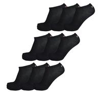Fila 9 Paire Chaussettes, Invisible Baskets Unisexe, Unicolore, 35-46 (3x 3er