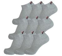 Fila 9 Paire Chaussettes, Quart Baskets Unisexe, Baskets, 35-46 (3x 3er Pa