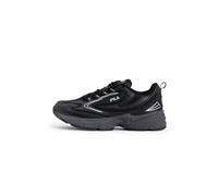 FILA ACTIX Baskets pour Homme, Noir-Argent, 44 EU, Noir/argenté, 44 EU