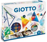 FILA Art Lab Magic Triangle Giotto - Contient : 1 Album Kids A4 200g de papier blanc de qualité 1 Boîte de 24 Mini Aquarelles 1 Boîte de 36 Couleurs Turbo 1 Crayon Hb