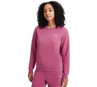 FILA Bantin Slightly Cropped Crew Sweat Red Violet Taille: S | Pulls Outlet | Femme | Rose
