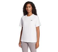 FILA Bari Double Pack T-Shirt, Blanc éclatant, M Femme
