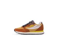 FILA Baskets basses 'Hypert' cognac / moutarde / jaune citron / blanc, Taille 41