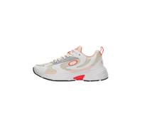 FILA Baskets basses 'KREATIX' crème / rouge orangé / argent / blanc, Taille 37