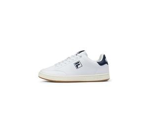FILA Baskets Courtbay pour Homme, Blanc Marine, Marshmallow, 46 EU, White FILA Navy Marshmallow, 46 EU