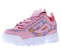 Fila Baskets Disruptor II Premium pour femme, Rose/multicolore, 39.5 EU