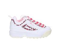 FILA Baskets Disruptor P Kids pour Fille, Léopard Blanc., 30 EU