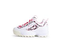 FILA Baskets 'DISRUPTOR P' rose / rouge / noir / blanc, Taille 32
