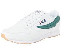 FILA Baskets Orbit pour Homme, White Sea Moss, 47 EU