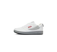 FILA Baskets Rega NF pour Homme, Blanc/Gris, Violet-Manche, 46 EU, Manchon Blanc Gris Violet, 46 EU
