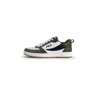 FILA Baskets Rega NF pour Homme, Blanc/Olive, Nuit, 41 EU, White Olive Night, 41 EU