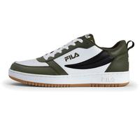 FILA Baskets Rega NF pour Homme, Blanc/Olive, Nuit, 46 EU, White Olive Night, 46 EU
