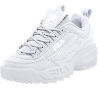 Fila Baskets Strada Disruptor pour homme, Blanc (Blanc/blanc/blanc), 41.5 EU