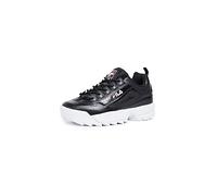 Fila Baskets Strada Disruptor pour homme, Noir (noir/rouge/blanc), 42 EU