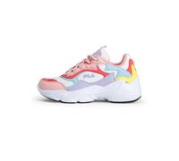 FILA Fille Collene CB Teens, Blanc Poudré Rose, 39 EU