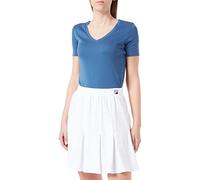 FILA Bellingham Short Pleated Jupe de Tennis, Blanc éclatant, M Femme