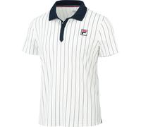 Fila Björn Stripes Polo Blanc/Bleu 48-S