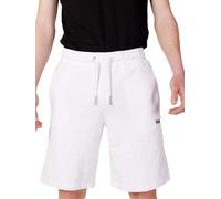 FILA Blehen Sweat Shorts, Blanc éclatant, M Homme