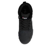 Fila Bottes Pour Hommes - Grunge Ii Mid, Boots Outdoor, Logo, Laçage, Unicolore Noir 41 (Uk 7,5)