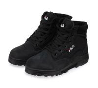 Fila Bottes Pour Hommes - Grunge Ii Mid, Boots Outdoor, Logo, Laçage, Unicolore Noir 45 (Uk 10,5)