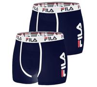 FILA Homme Boxer Fi/1bc/Fu5040x2 Caleçon, Bleu, M EU