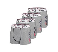 Fila Boxer Homme Coton, Caleçon Homme, Respirant, Stretch (Lot de 4), Taille M