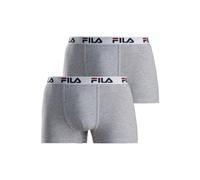 FILA Boxers gris chiné / rouge / noir / blanc, Taille XL