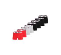 FILA Boxers gris clair / rouge / noir / blanc, Taille L