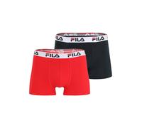 FILA Boxers rouge / noir / blanc, Taille S