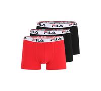 FILA Boxers rouge vif / noir / blanc, Taille S