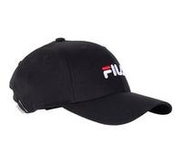FILA Brasov 6 Panel Cap With Linear Logo - Strap Back Black Beaut Taille: OS | Bonnets Outlet | Unisex | Le Noir