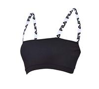 FILA Brassière Bandeau Femme Coton 6063 Noir