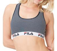 Fila Brassière Coton Femme, Rayure Marine, XS