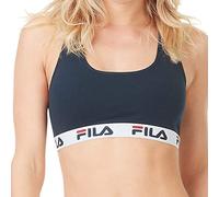 Fila Brassière Coton Femme (XS, Bleu Marine)