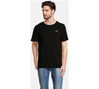 FILA Brod Tee/Double Pack T-Shirt, Noir/Noir, XS Hommes