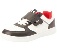 FILA C. Court CB Velcro Kids Basket, White Black, 33 EU