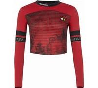 FILA C27 Cropped Longsleeve True Red-black Taille: S | Manches longues Outlet | Femme | Rouge