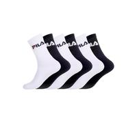 Fila Chaussette Homme - Lot de 6 - Chaussettes Sport Homme, Blanc, Noir, Taille 35/38