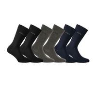 FILA Chaussette Homme Sport - Lot de 6 - Chaussettes Hautes Homme, Tennis 43/46