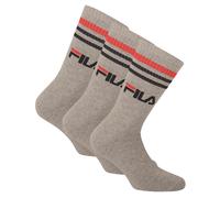 Fila Chaussettes 3 6 9 Paire Rue Sport de Tennis Rayures Unisexe 35-38, 39-42,