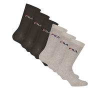 FILA Chaussettes bleu foncé / gris / rouge / noir, Taille 43-46