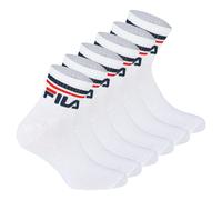 FILA Chaussettes de sport bleu marine / rouge sang / blanc, Taille 35-38