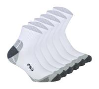 FILA Chaussettes de sport gris / noir / blanc, Taille 35-38
