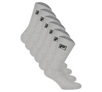 FILA Chaussettes de sport gris / noir, Taille 39-42