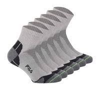 FILA Chaussettes de sport gris / vert / noir, Taille 39-42