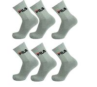 Fila - Chaussettes de sport - Homme(Lot de 6) - Gris - Taille 43-46