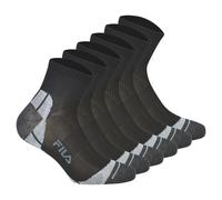 FILA Chaussettes de sport noir / blanc, Taille 43-46